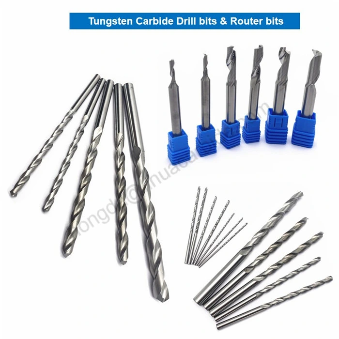 Single 2 3 4 6 8 Flutes Down up Cut Ball Nose Flat Radius Carbide End Mills Milling Cutter for PCB Metal Processing