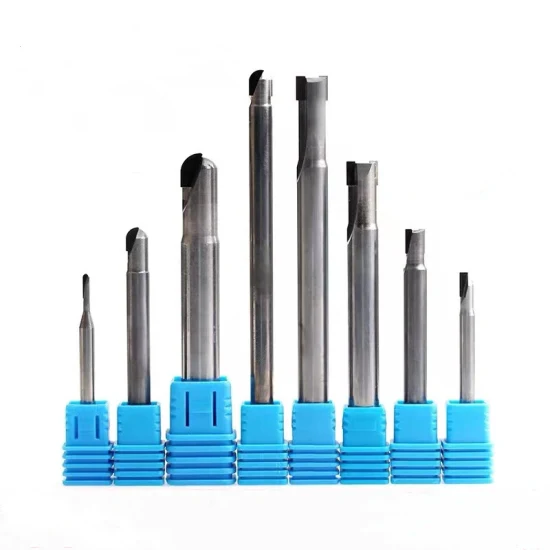 Wyk bietet eine große Anzahl von Standardbeständen für CNC-Bearbeitungswerkzeuge, Schaftfräser, Hartmetall-Stufenbohrer, PCD-Fräser